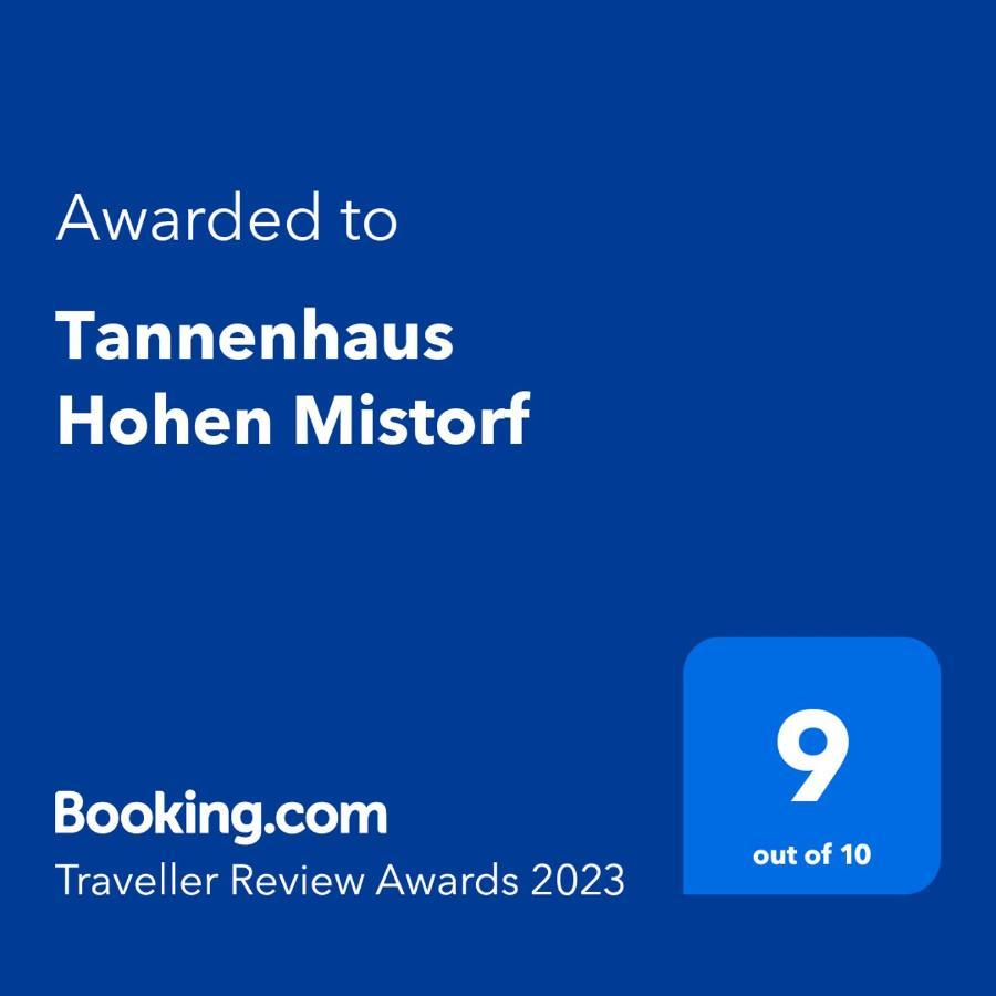 Tannenhaus Hohen Mistorf Vila Alt Suhrkow Exterior foto